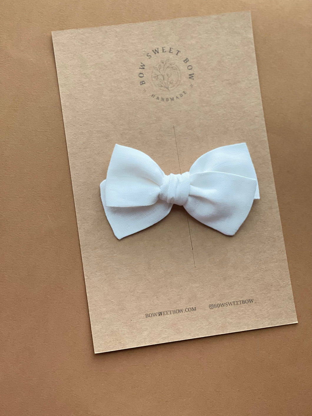 Pinwheel White Linen / Linho Branco